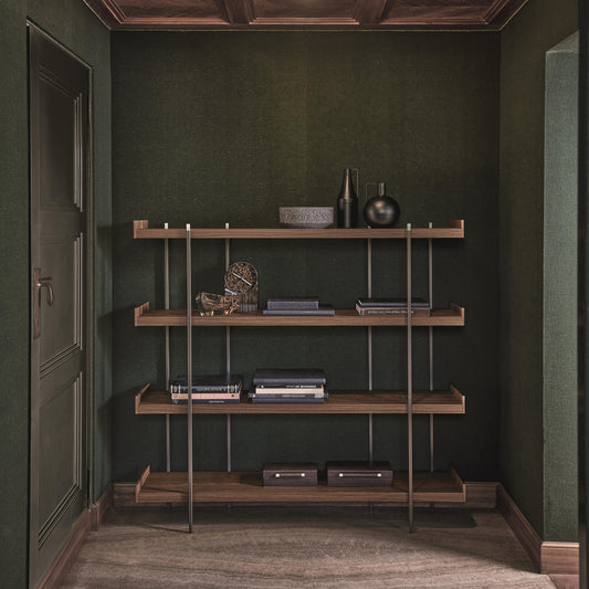 Unit Library, frittstående hylle, 2 str