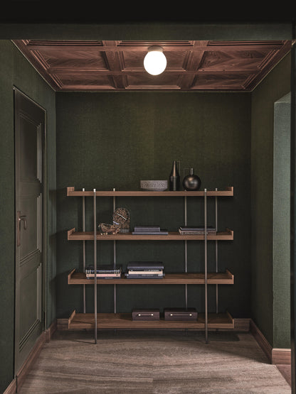 Unit Library, frittstående hylle, 2 str