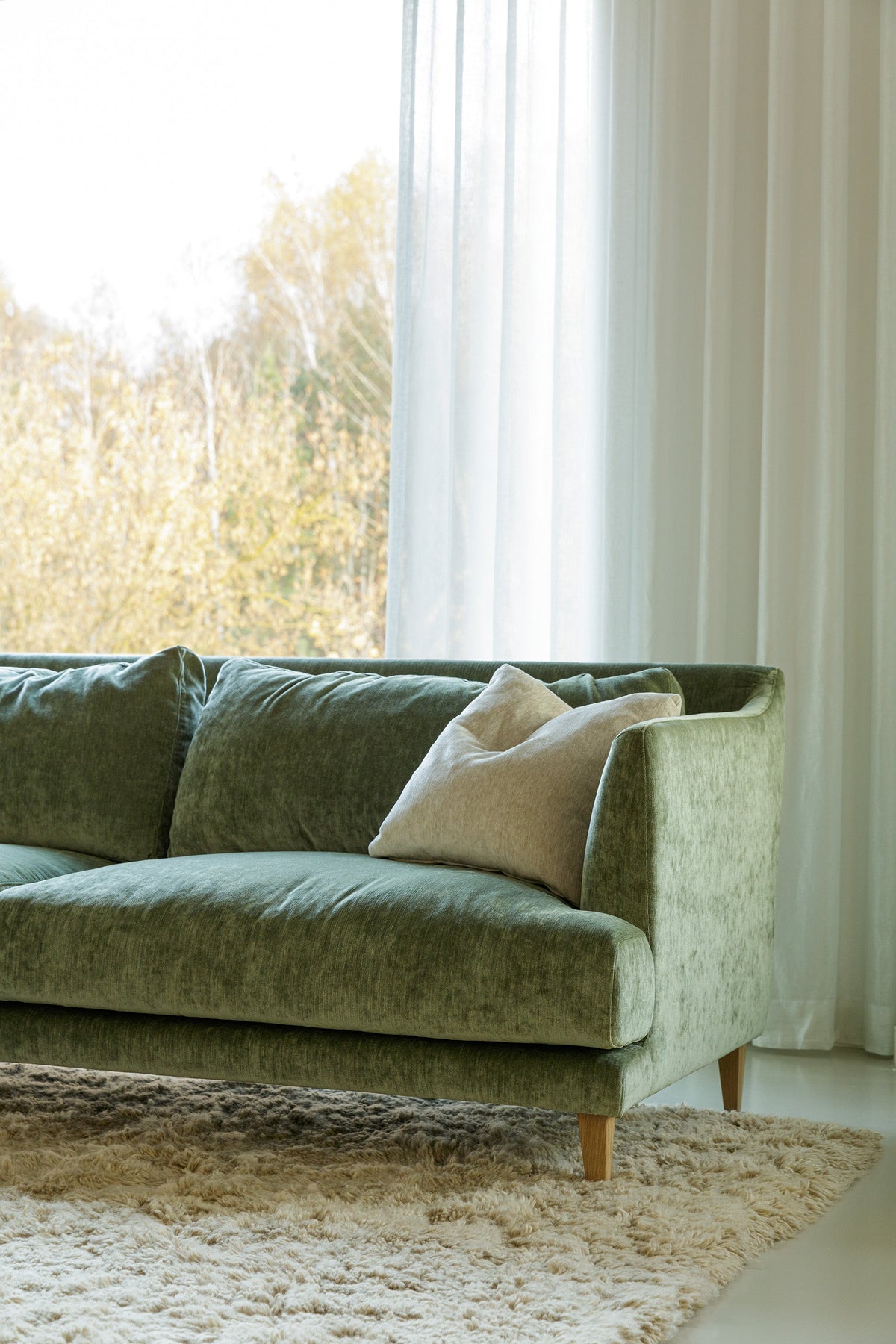 Vera sofa med chaiselounge set 2 i moderne stue – @HOME Oslo