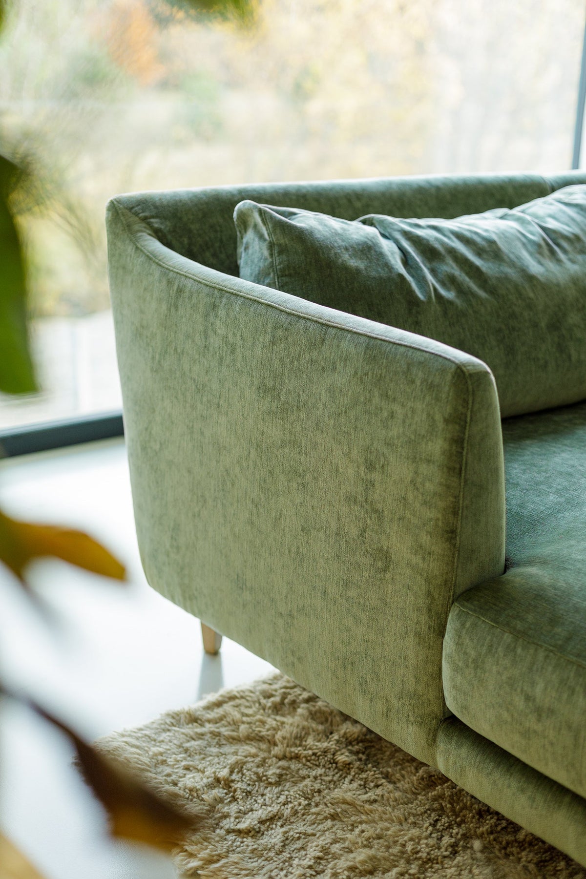 Vera sofa med chaiselounge set 2 i moderne stue – @HOME Oslo