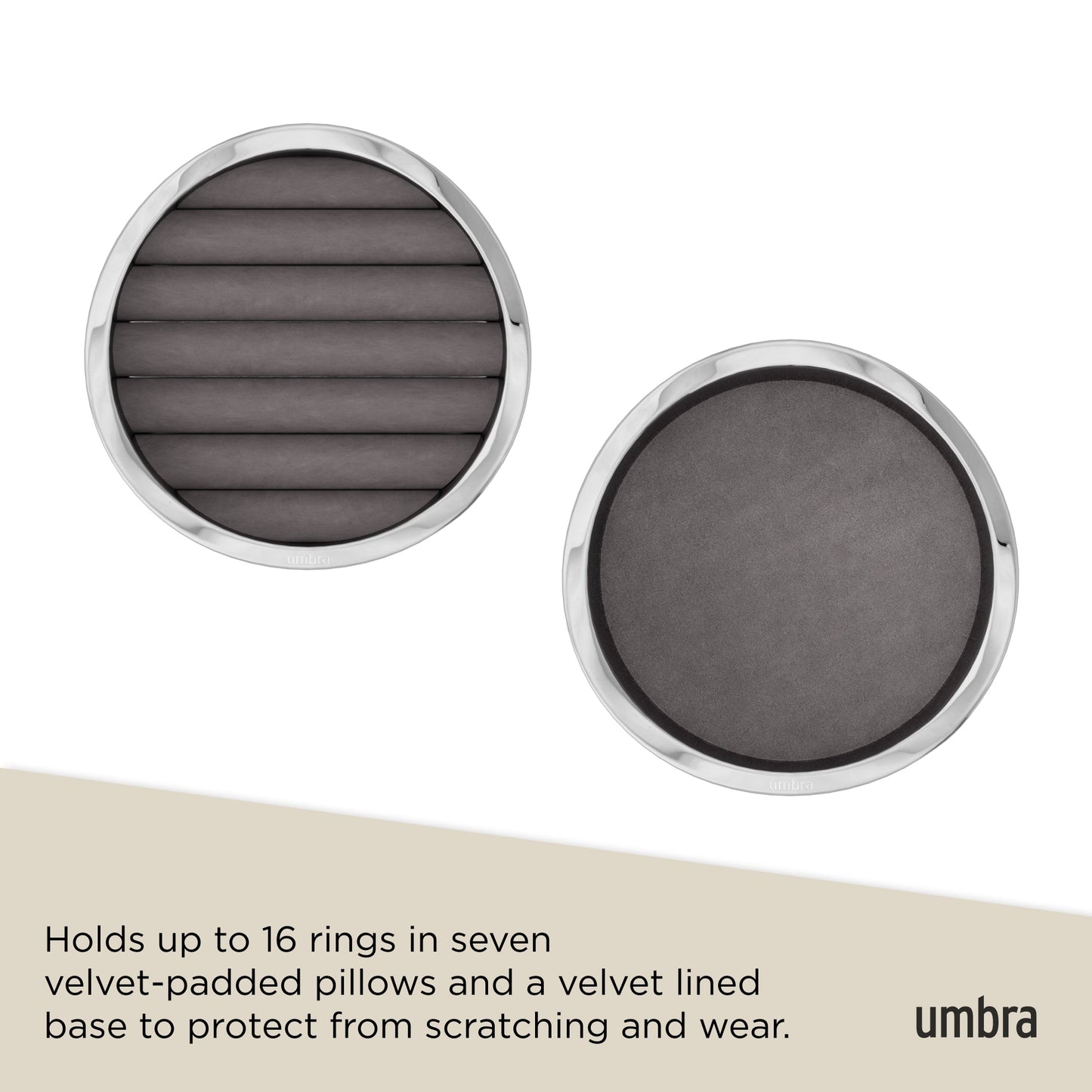 Wavy smykkeoppbevaring chrome, en del av kategorien - At Home Interiør