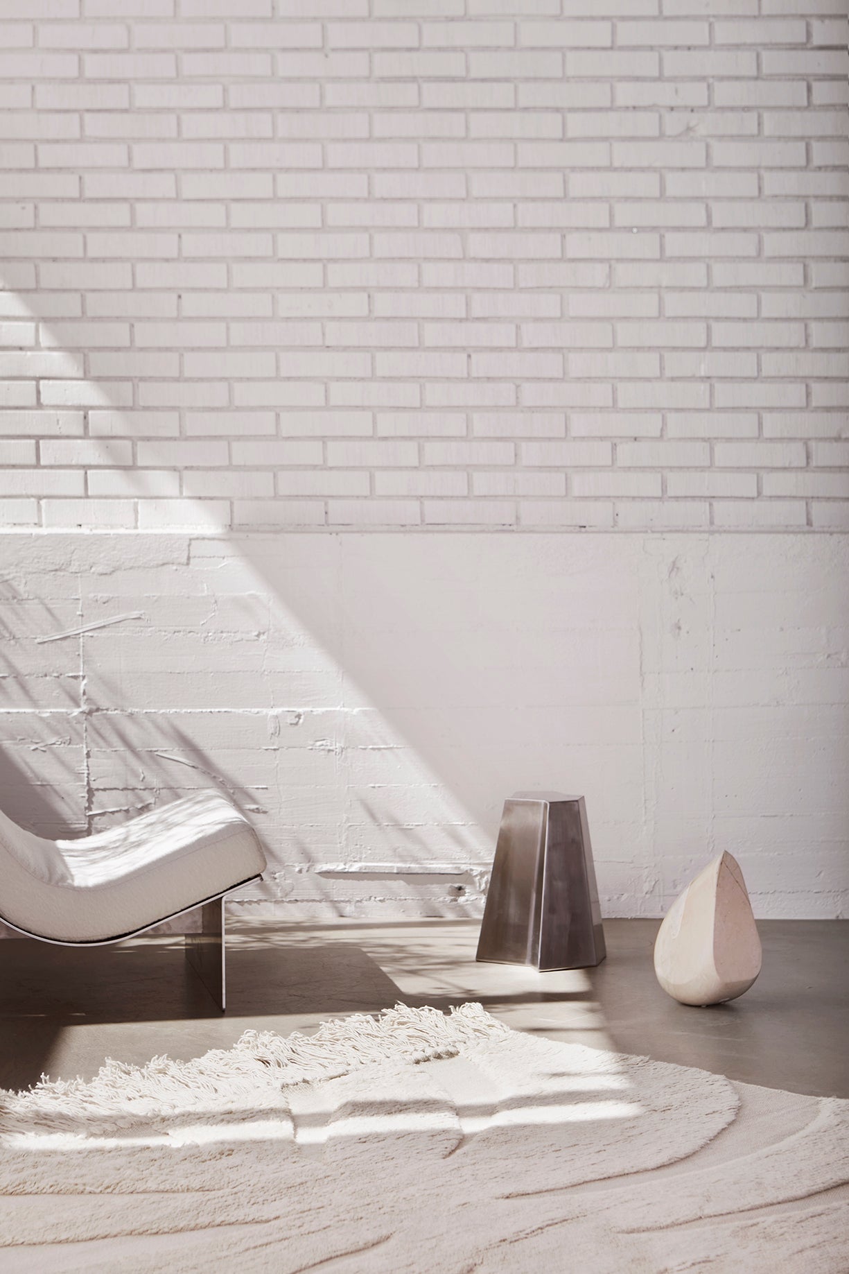 Zuleika Pearl ivory wool, gulvteppe, flere størrelser, en del av kategorien - At Home Interiør