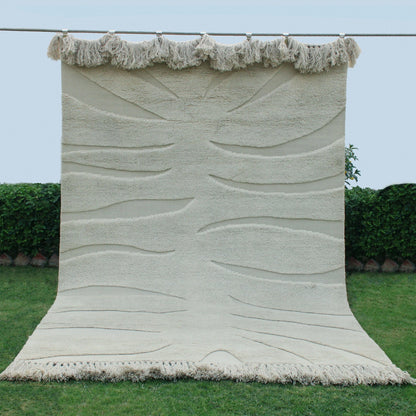 Zuleika Pearl ivory wool, gulvteppe, flere størrelser, en del av kategorien - At Home Interiør