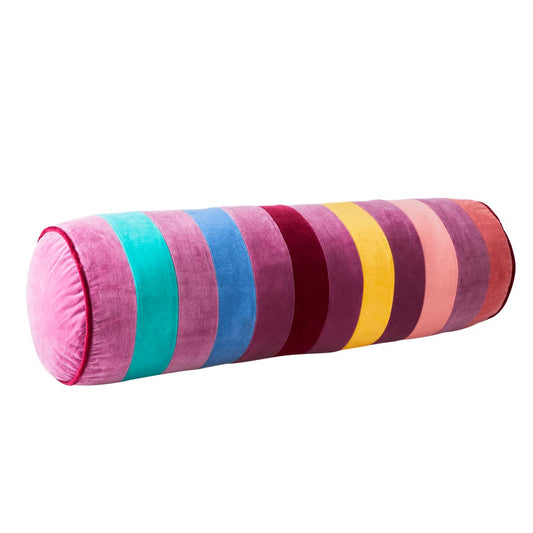 Fløyelspute stor, Multi color