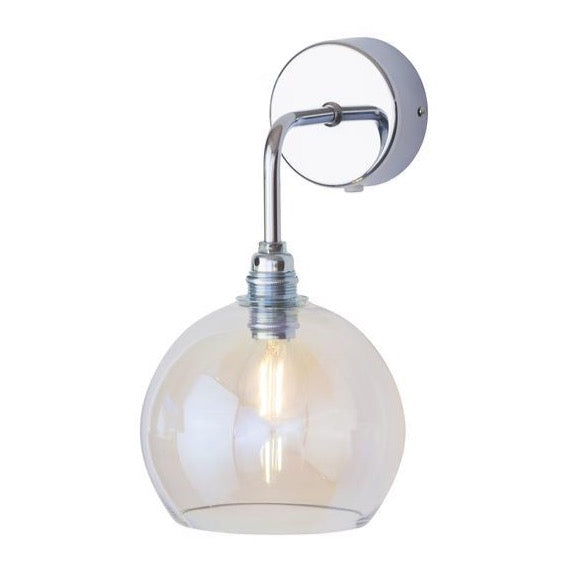 Rowan Vegglampe 15cm Sølv