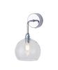 Rowan Vegglampe 15cm Sølv