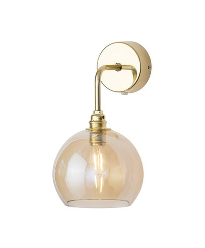 Rowan Vegglampe 15cm Gull