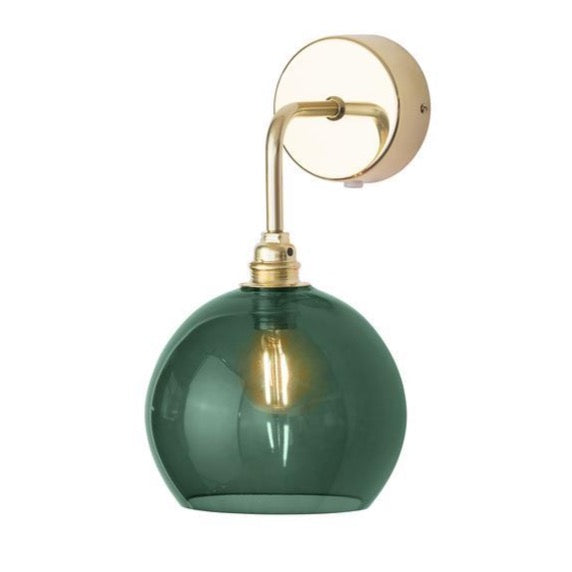 Rowan Vegglampe 15cm Gull