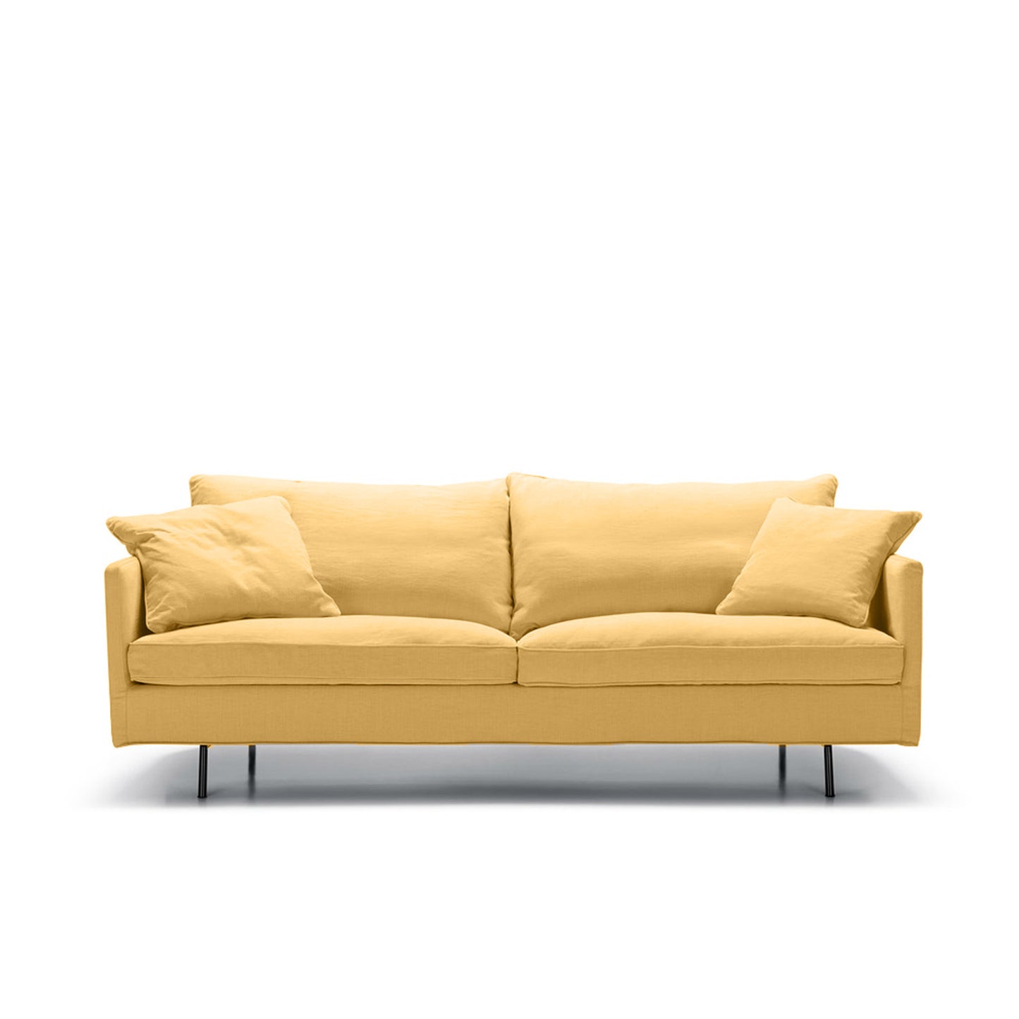 Julia 3-seter sofa Malibu Velvet Yellow