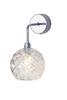 Rowan Vegglampe 15cm Sølv