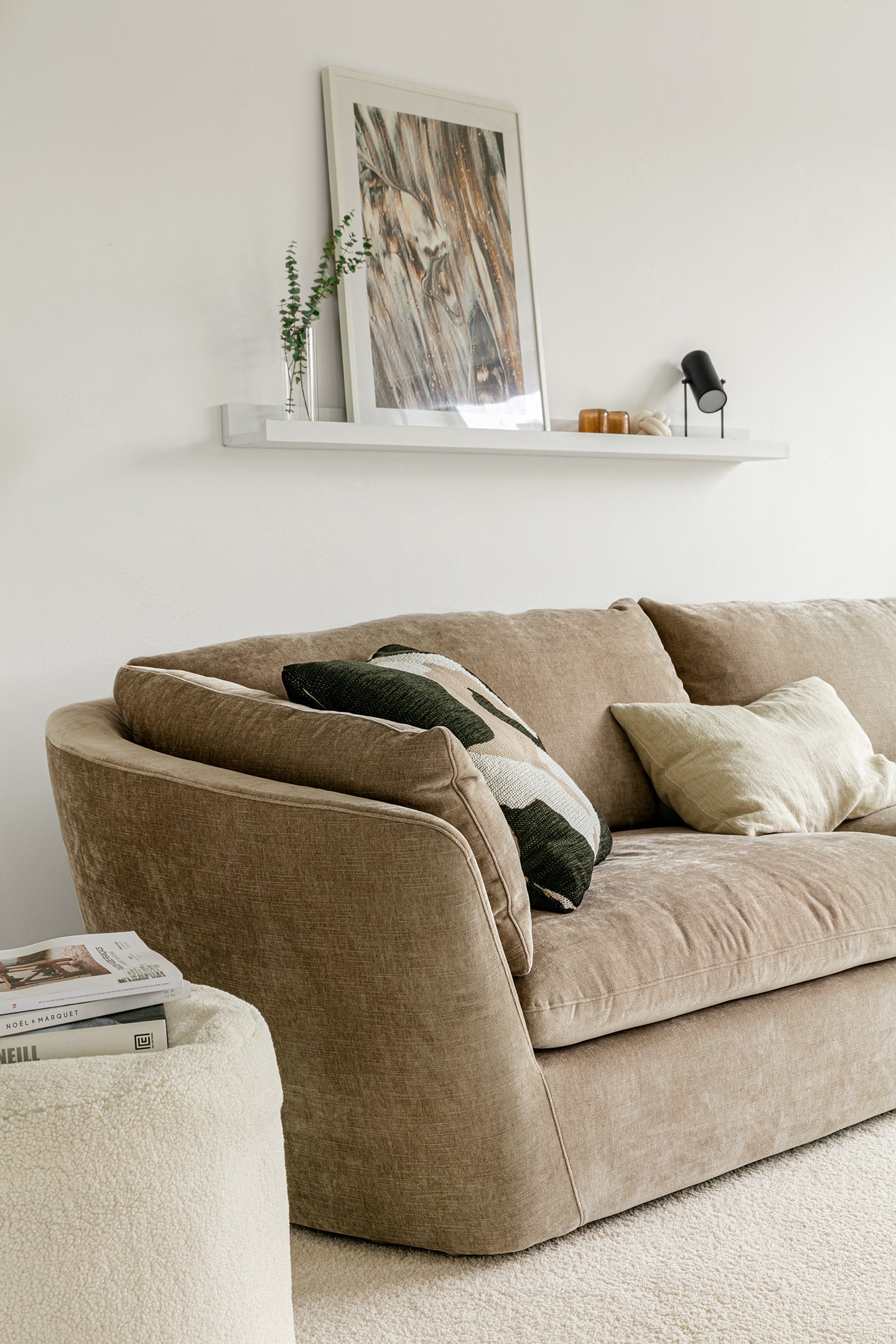 BONNIE 3XL-seter sofa, flere tekstil valg, en del av kategorien 4-seter - At Home Interiør