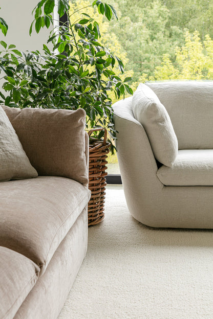 BONNIE 3XL-seter sofa, flere tekstil valg, en del av kategorien 4-seter - At Home Interiør