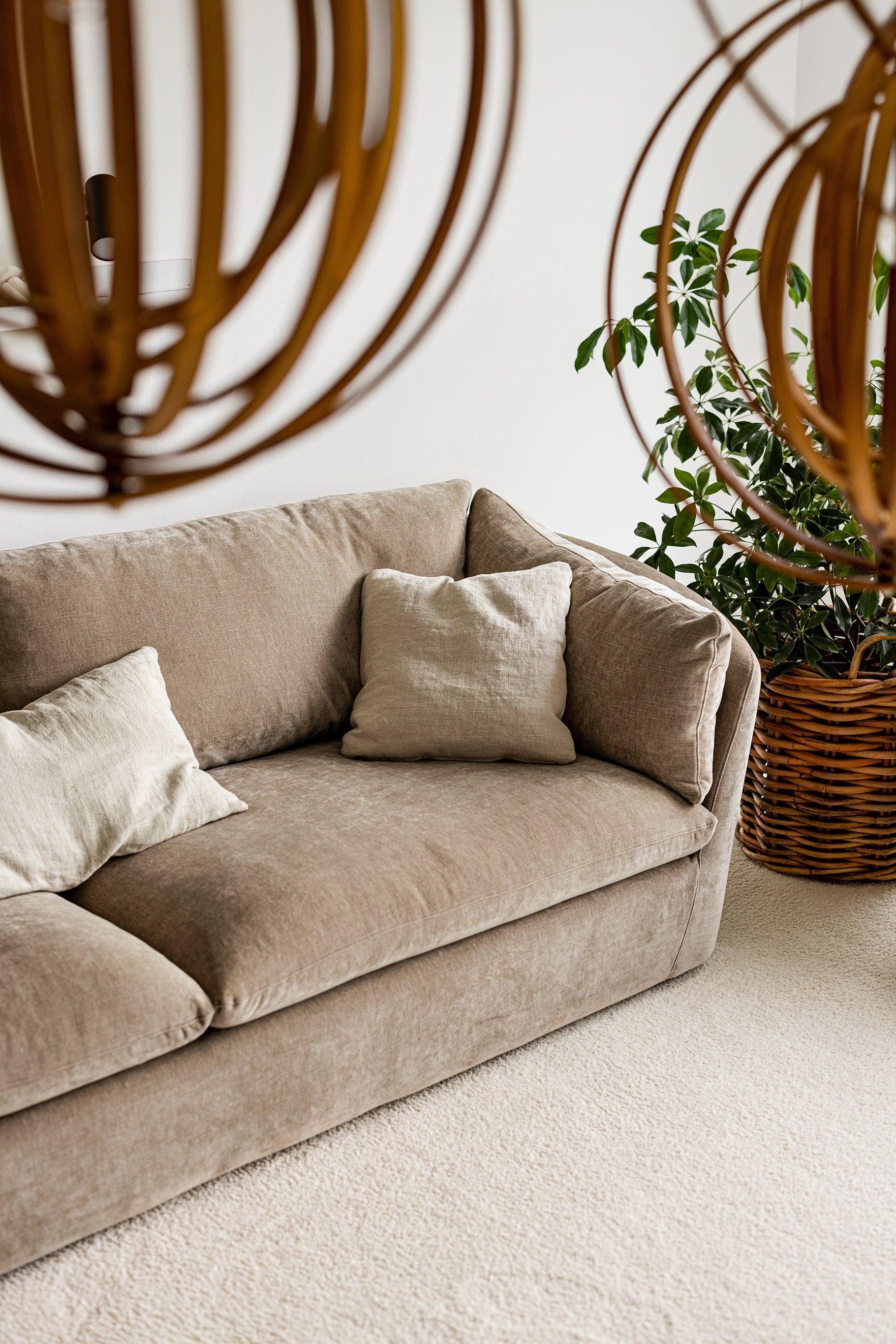 BONNIE 3XL-seter sofa, flere tekstil valg, en del av kategorien 4-seter - At Home Interiør