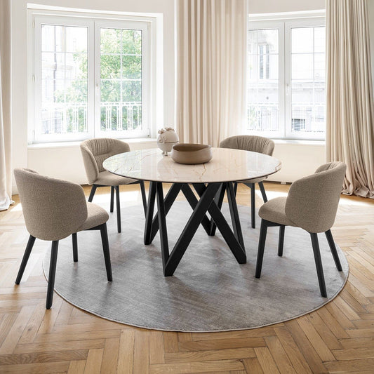 Cartesio Rundt spisebord wood, en del av kategorien Spisebord - At Home Interiør