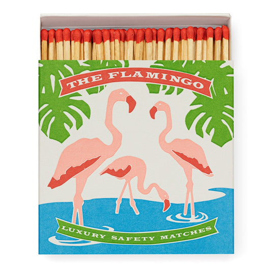 Flamingo Matches, Fyrstikker i eske, en del av kategorien Fyrstikker - At Home Interiør