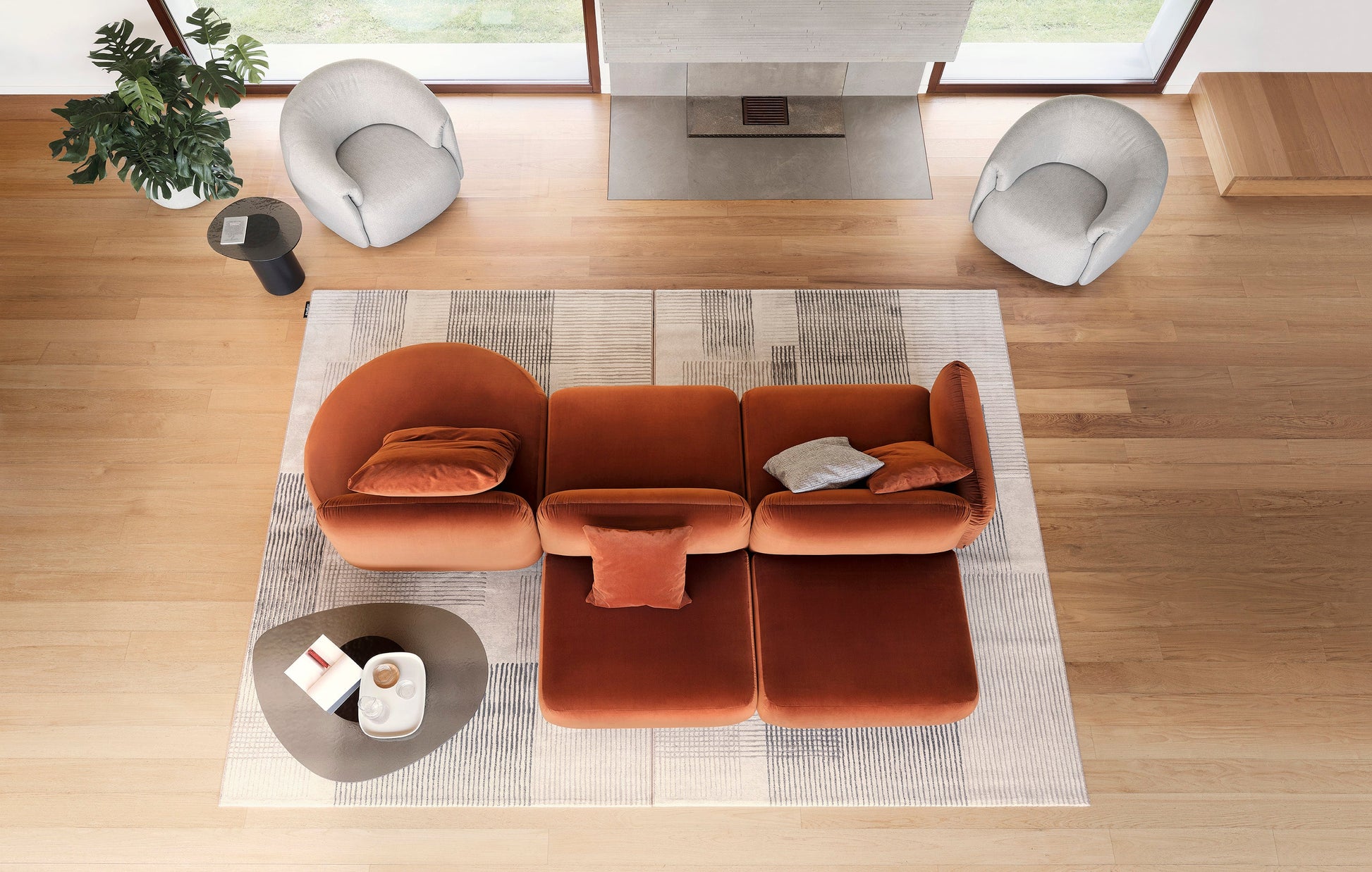 Ginza Sofa oppsett Large, en del av kategorien Sofa - At Home Interiør