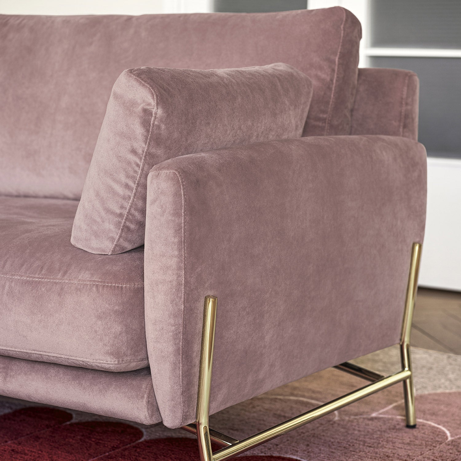 Le Marais 3-seter m/ Chaiselounge, en del av kategorien Modulsofa - At Home Interiør