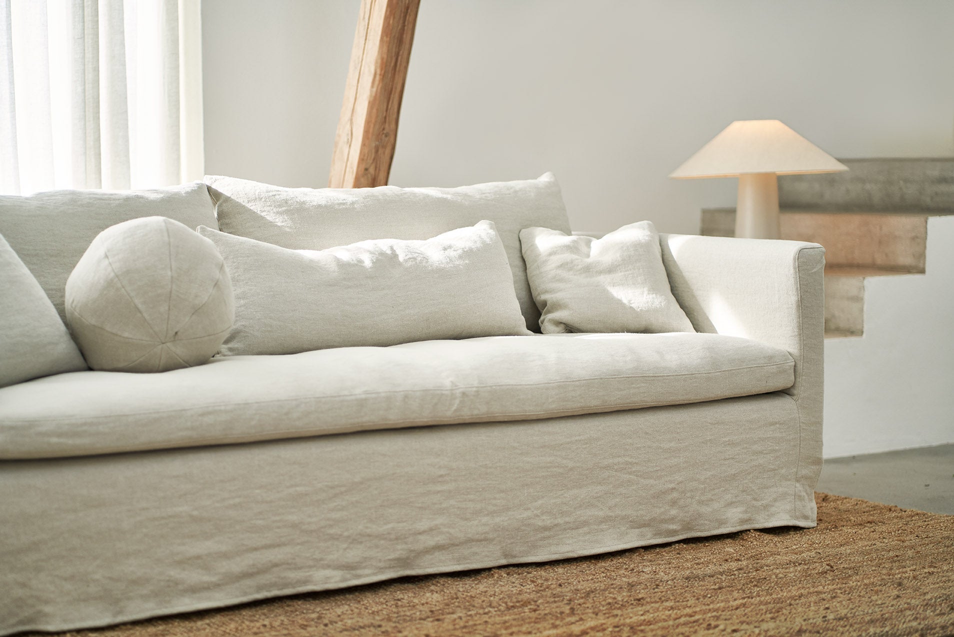 Lill 3-seter sofa, en del av kategorien 3-seter - At Home Interiør