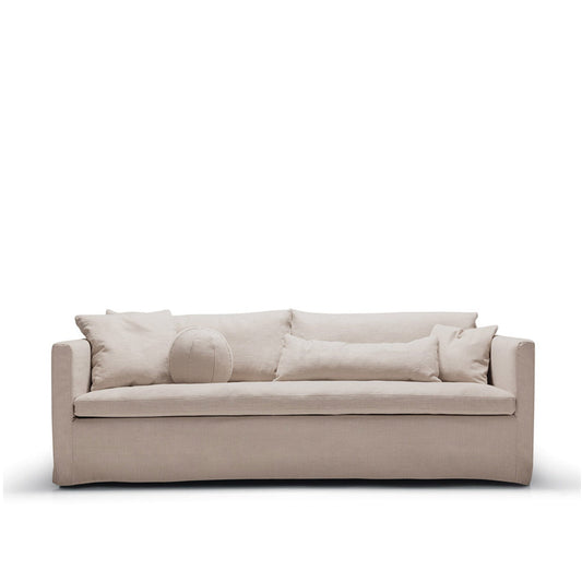 Lill 3-seter sofa Heather 2 lys beige LUX LC, en del av kategorien Fast-track sofa - At Home Interiør