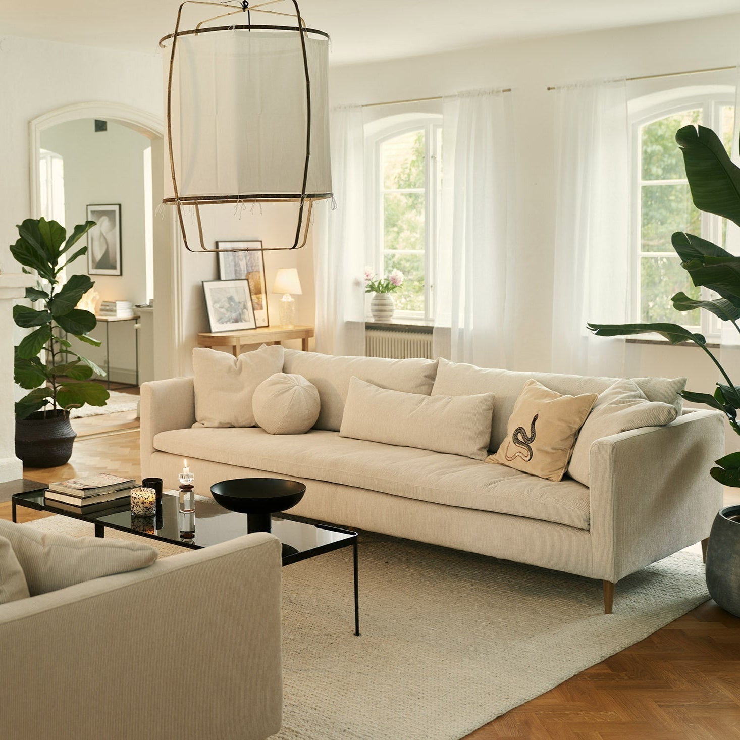 Lill 4-seter sofa, en del av kategorien 4-seter - At Home Interiør