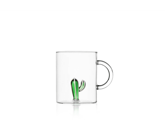 Mug cactus green, en del av kategorien Glass - At Home Interiør