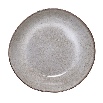 Sandrine Dyp Tallerken, Beige, en del av kategorien Skål - At Home Interiør